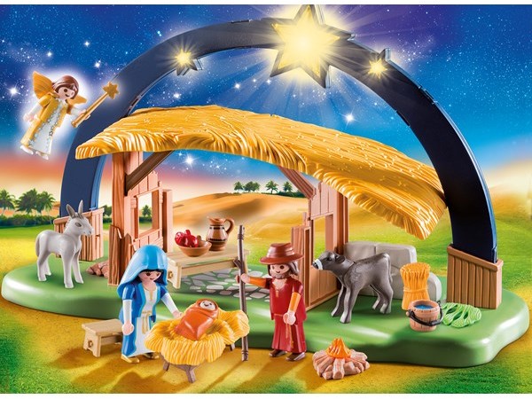 Playmobil Święta - Illuminating Nativity Manger 9494