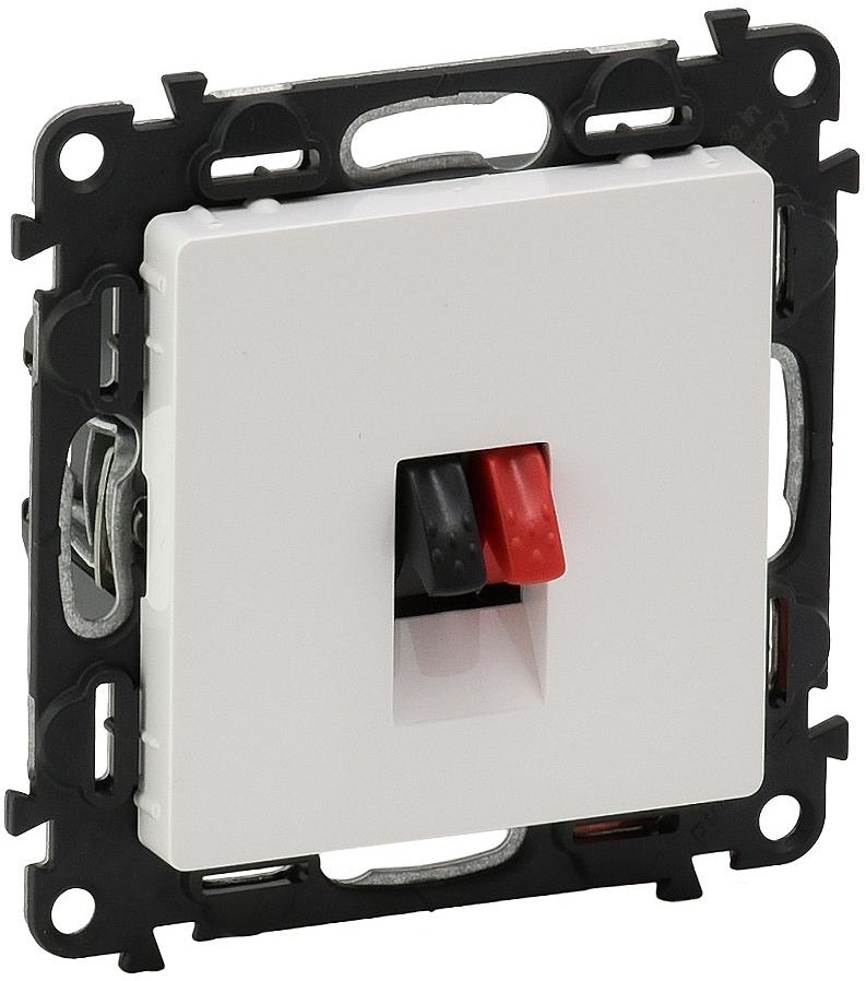 Legrand Legrand Valena Life biały gniazdo pojedyncze głośnikowe l_753172