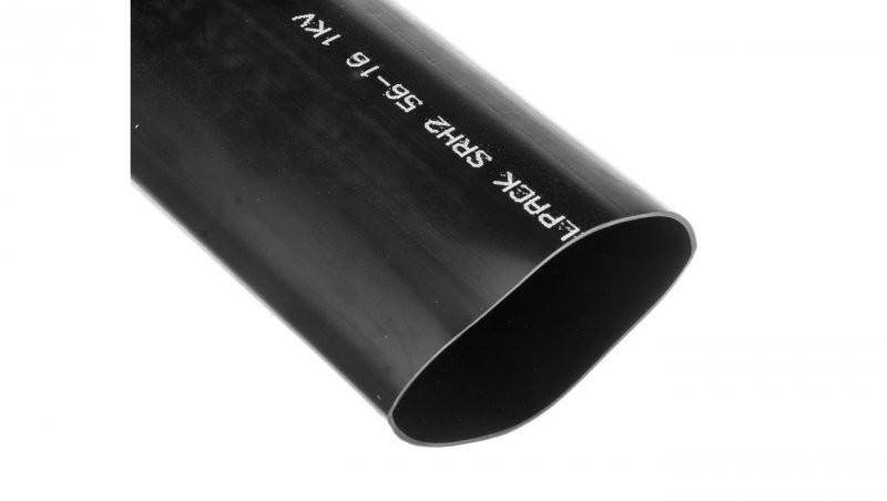 CellPack Rura termokurczliwa 56mm 16mm 1000mm czarna SRH2/56-16/1000mm/B 127425 1m 127425