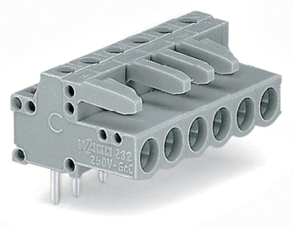 WAGO Obudowa żeńska do PCB WAGO 232-234 Ilośc pinów 4 Raster 5 mm 100 szt 232-234