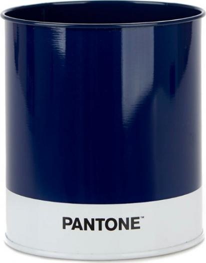 Balvi uchwyt na długopisy 8Pantone,6 x 10 cm cyna ciemnoniebieska/biała twm_454820