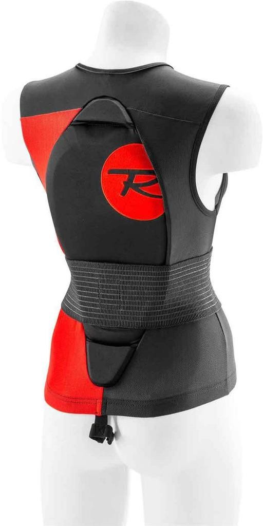 Rossignol RPG Vest JR Sas Tec Czarny XXS Czerwony 2018-2019