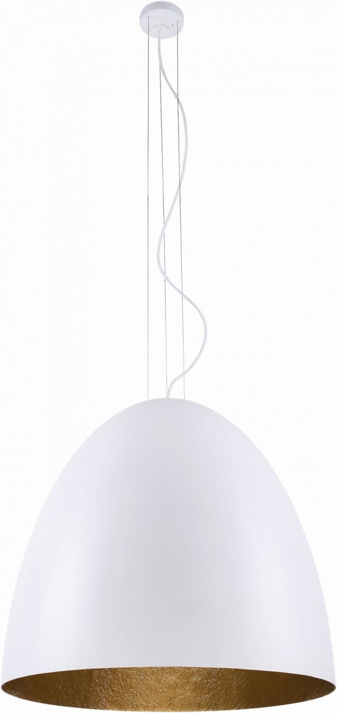 Nowodvorski Lampa wisząca EGG XL WH/G by 9025