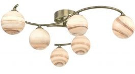 Dar Lighting Dar Lighting Atiya ATI6475-07 lampa sufitowa 6x40W/G9 ATI6475-07