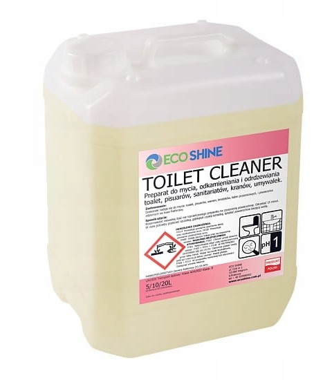 Eco Shine Toilet Cleaner 5l żel myje odkamienia