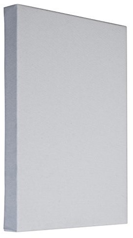 Arte & Arte 7157.0 na blejtramie z zamkiem na płótnie do malowania, sosna drewno/bawełna, biały, 100 x 60 x 3,5 cm G35A60100