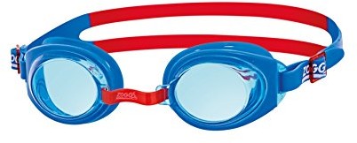 Zoggs Ripper okulary do pływania z ramą z getoentem szkło i niebieskie dla dzieci w wieku od 6 do 14 lat. 313542