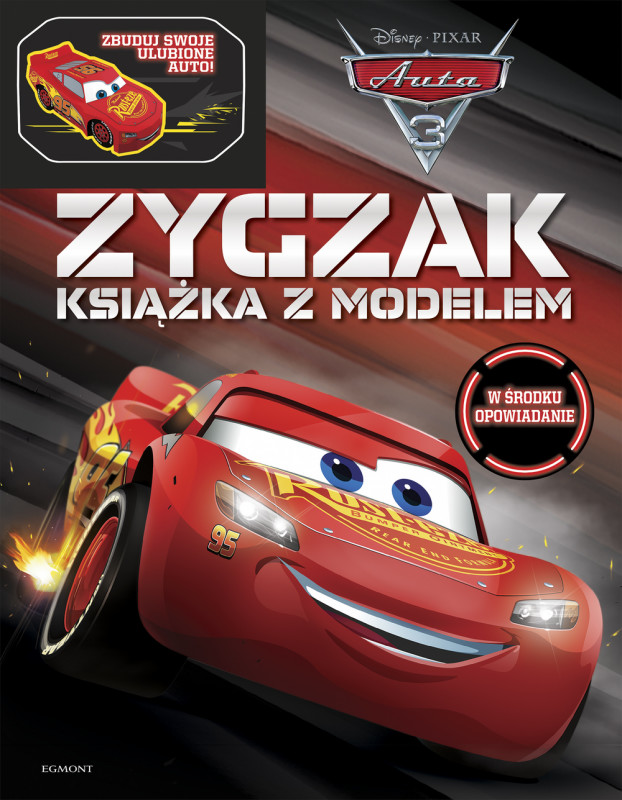 Egmont Auta 3 Zygzak Książka z modelem