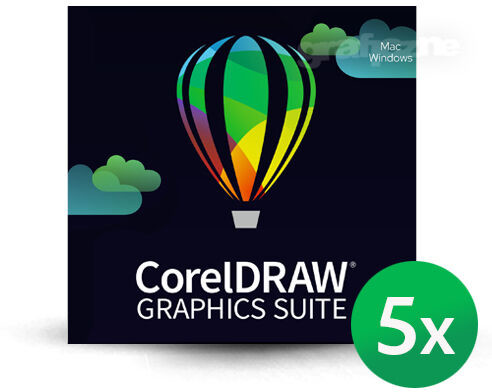 Corel CorelDRAW Graphics Suite 2022 Enterprise MULTI Win/Mac (zawiera CorelSure Mechanizm Uaktualnień 1 Rok) 5 stanowisk LCCDGSENTML12
