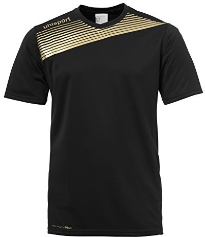 Uhlsport odzież Teamsport ligi 2 koszulka z krótkim rękawem, czarny 100328303