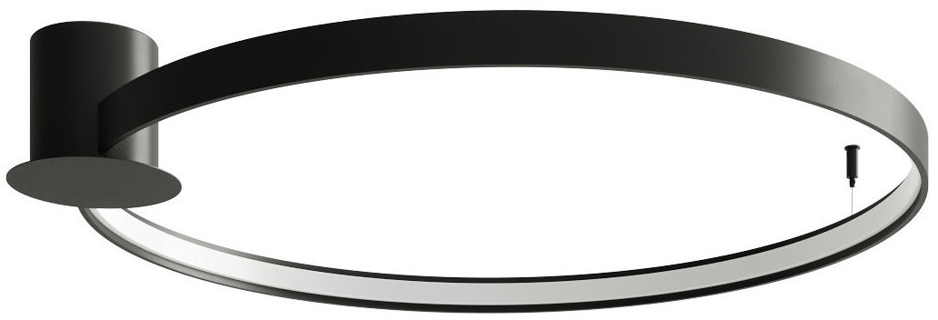 Thoro Thoro metalowa OPRAWA pierścień LED 50W 4000K plafon okrągły ring czarny TH.132