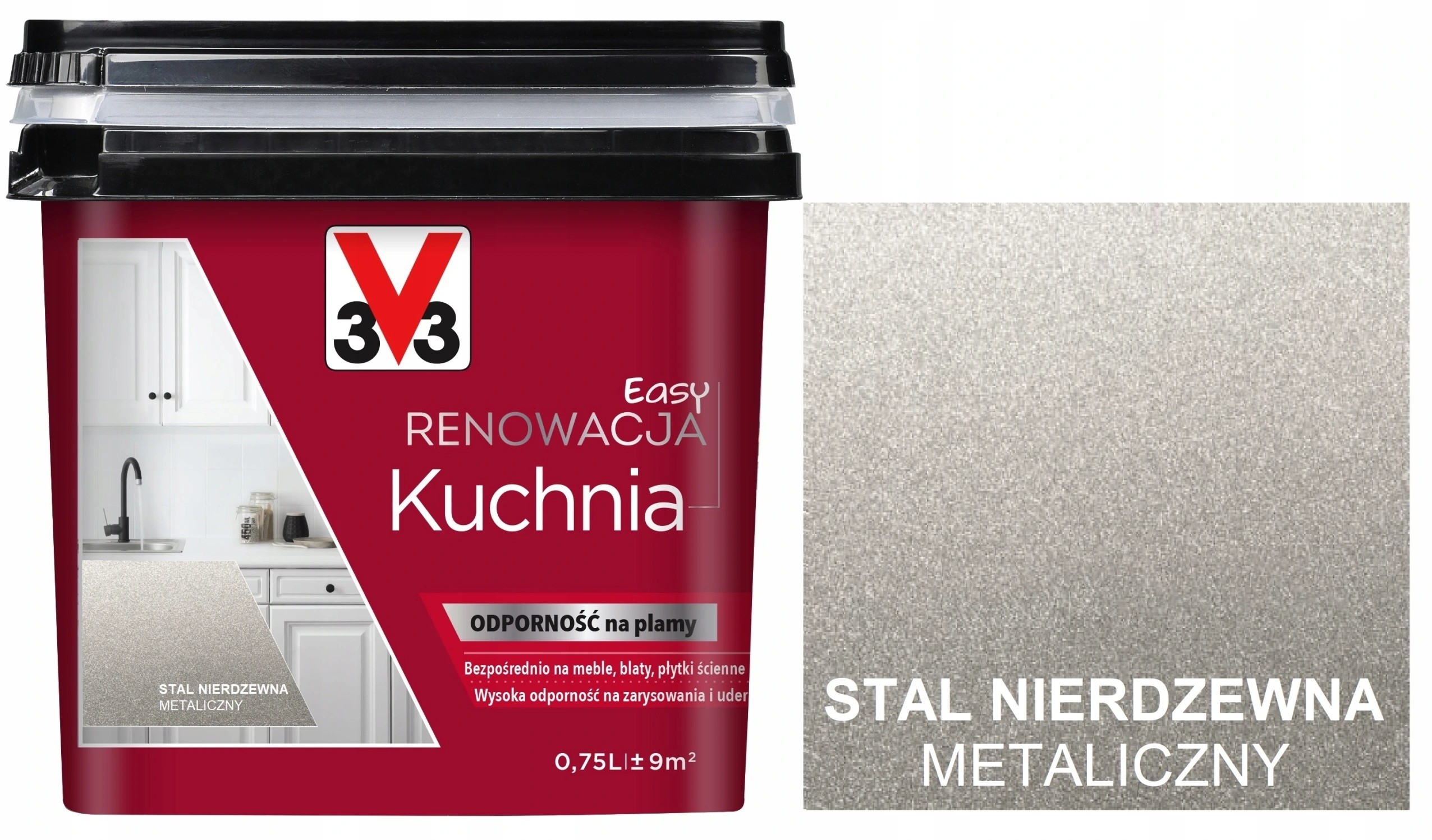 V33 Farba Renowacyjna Kuchnia & Meble 0,75 Sta
