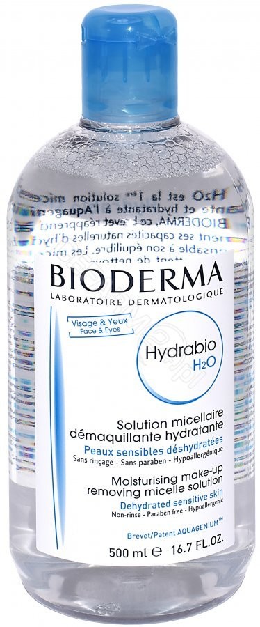 Bioderma hydrabio h2o płyn micelarny do demakijażu 500 ml