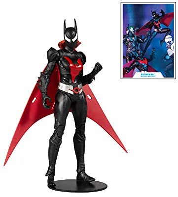 Mcfarlane TM15622 DC Build-A 18 cm figurki - Batman Beyond-Batwoman kolekcjonerska (INTL), wielokolorowa TM15622