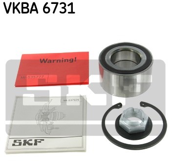 SKF Zestaw łożysk koła VKBA 6731