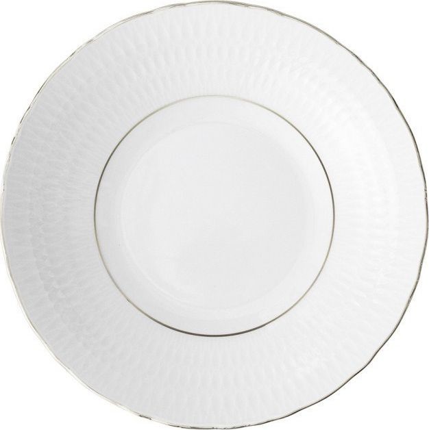 Ćmielów SOFIA TALERZ GŁĘBOKI 22 CM SREBRNA LINIA 3607 5902767030120