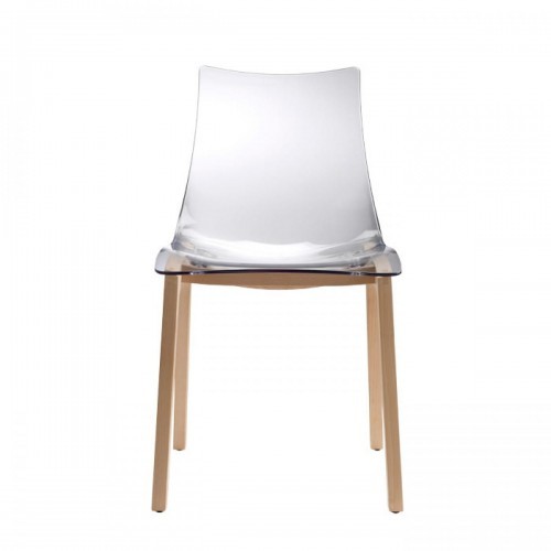 Scab Design Krzesło Zebra naturalne - transparentne 2805 100