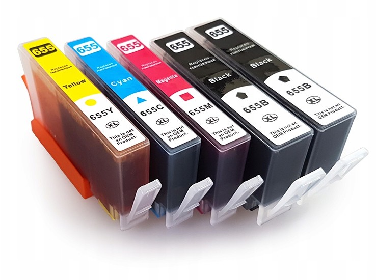 Tusze do drukarki Hp DeskJet 3525 4615 5525 655 XL