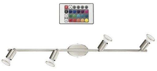 Eglo 75386 - LED RGB Oświetlenie punktowe BUZZ-C 4xGU10/4W/230V