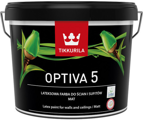 Tikkurila Optiva Matt 5 farba lateksowa 9L baza C