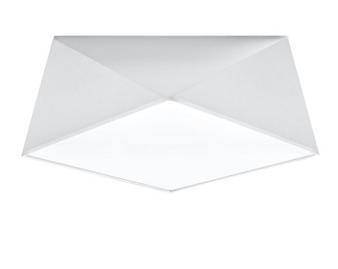 Biały minimalistyczny plafon - 4X EX590 Abio