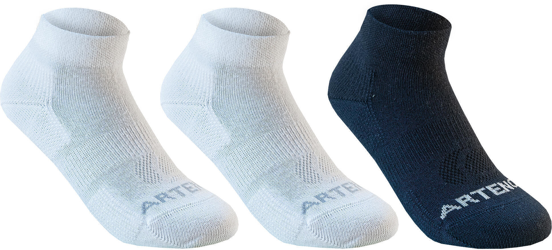 ARTENGO Skarpety sportowe tenis RS160 mid 3 pary unisex