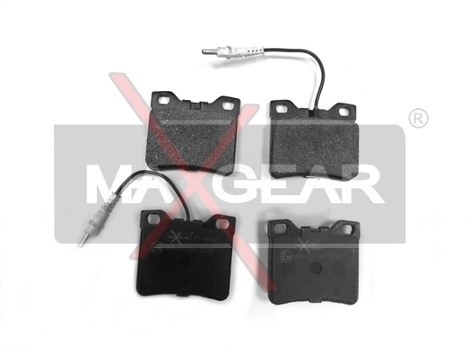 MaxGear Zestaw klocków hamulcowych, hamulce tarczowe 19-0412