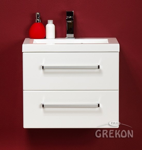 Gante Szafka z umywalką ceramiczną 50/39/2 seria Fokus B FKS-B-U50/39/2 Clever500 (FKS-B-U50/39/2  Clever500)