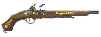 Inna Długi Włoski Pistolet Skałkowy w159) 1190