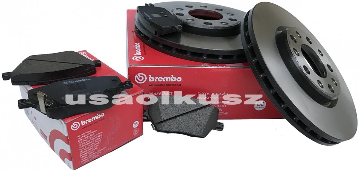 BREMBO Tarcze 281mm klocki hamulcowe przednie Fiat 500X 09.A721.11+P23164