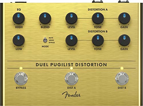 Fender DUEL PUGILIST DISTORTION pedał z efektem podłogowym 234562000