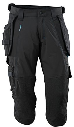 Mascot spodnie pirackie Stretch - Advanced, czarny, 17049-311-09-C60