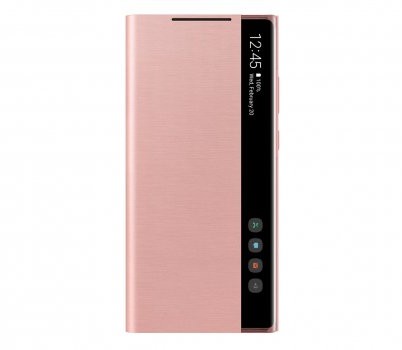 Samsung Galaxy Note20 Clear View Cover EF-ZN980CA brązowy przedsprzedaż EF-ZN980CAEGEU