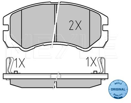 Wulf Gaertner Autoparts Zestaw klocków hamulcowych, hamulce tarczowe Wulf Gaertner Autoparts 025 218 4516/W