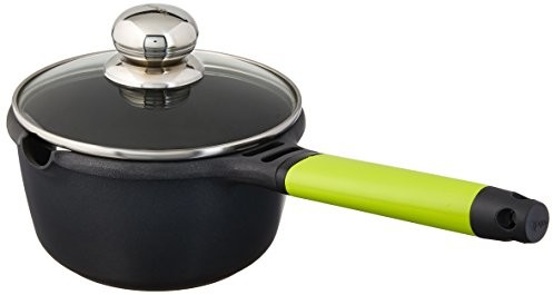 Fundix Castey fundix 16 cm garnek do gotowania z odlewu aluminiowego powłoką zapobiegającą przywieraniu indukcja ze zdejmowanym uchwytem kiwifarbener F3-IZ16