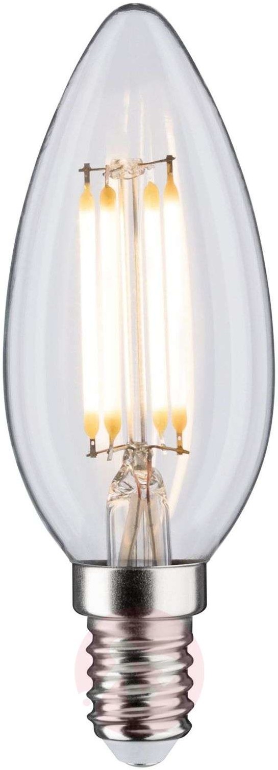 Paulmann świeca LED E14 5W filament 3-step-dim