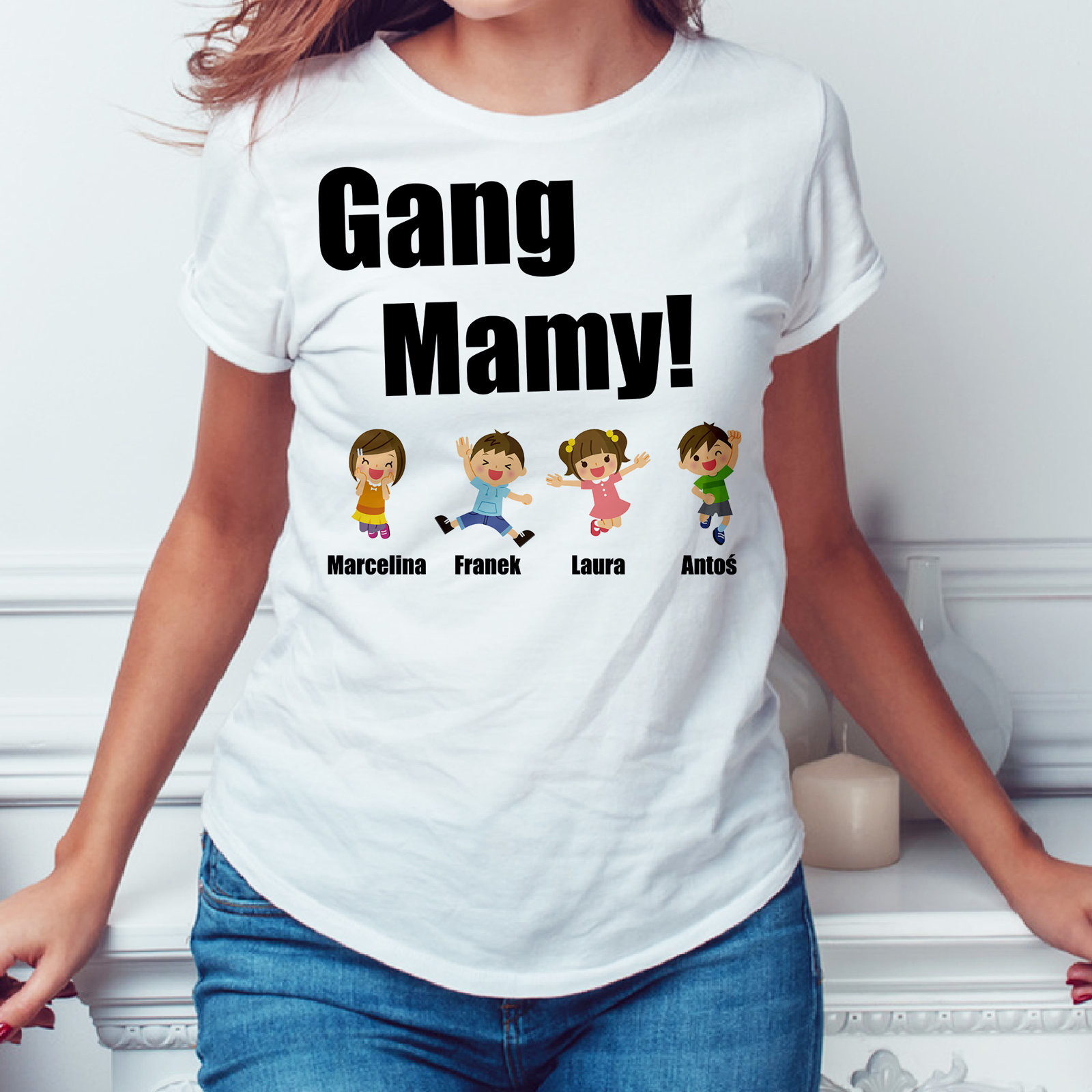 Poczpol Gang mamy - koszulka damska 43130-G