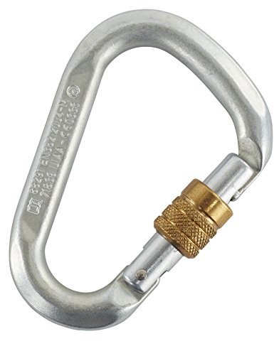 Edelrid karabińczyk Steel HMS Screw, Silver, 882910000060 882910000060_Silver
