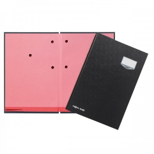 Pagna Teczka Do Podpisu 20 Kartek De Luxe Czarna Durable P2420204