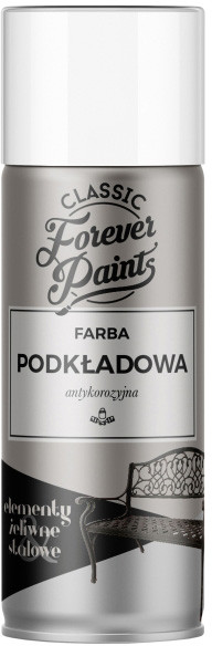 Forever paints Farba podkładowa antykorozyjna Forever Paints 400 ml biała