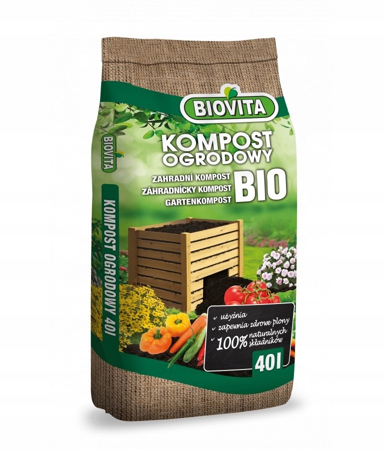 Kompost ogrodowy 40L Biovita