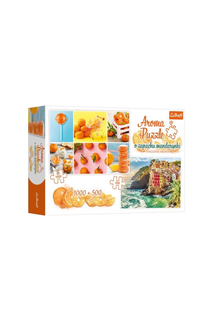 Trefl Puzzle zapachowe Mandarynka 4Y38HN 4Y38HN SAM ONE SIZE