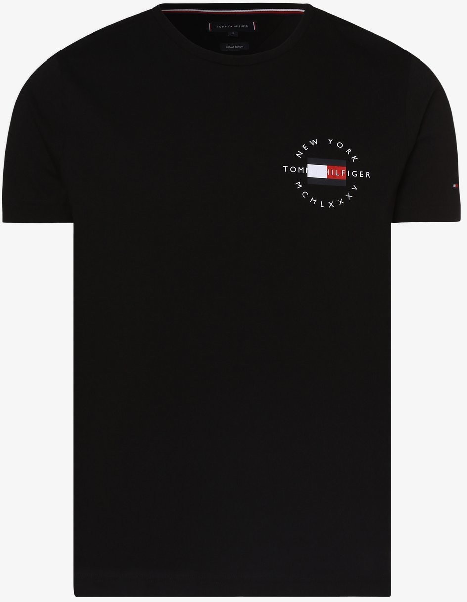 Tommy Hilfiger T-shirt męski, czarny