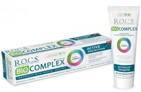 R.O.C.S. ROCS BIOCOMPLEX - Naturalna pasta do zębów bez fluoru, 75ml