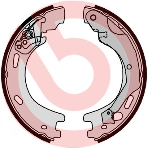 LPR GROUP Zesatw szczęk hamulcowych, hamulec postojowy GROUP 09570