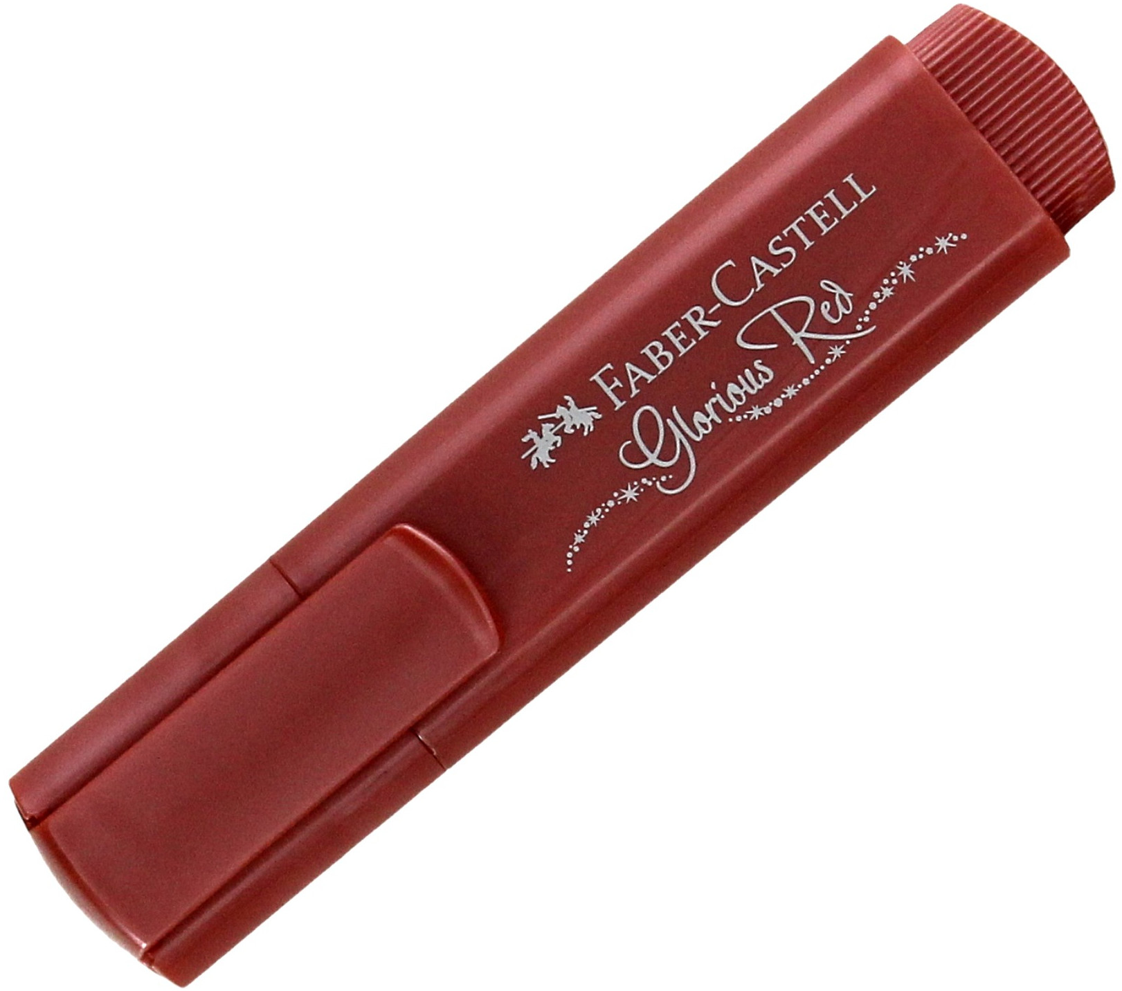 FABER CASTELL Zakreślacz czerwony metalik Faber Castell FC154673