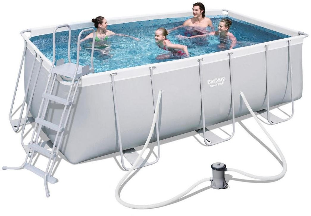 Bestway Basen stelażowy 412x201x122 cm 4w1 56241/56456