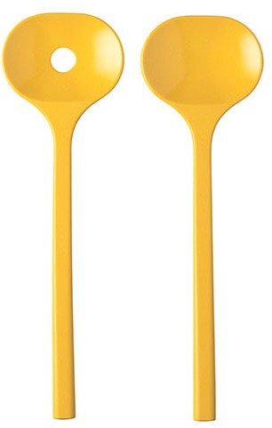 Mepal Zestaw łyżek do sałaty Bloom Pebble Yellow 105959081700 105959081700