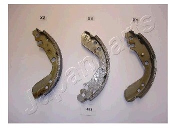 JAPANPARTS Szczęki hamulcowe (komplet) GF-493AF