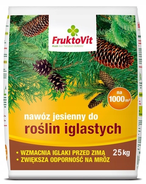 Florovit Nawóz jesienny do iglaków 25kg FruktoVit